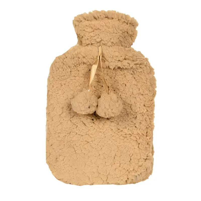 Xenos Winterartikelen-Kruik teddy - bruin - 1.5 liter