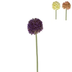 Xenos Kunstbloemen-Kunstbloem allium - diverse varianten - 50 cm