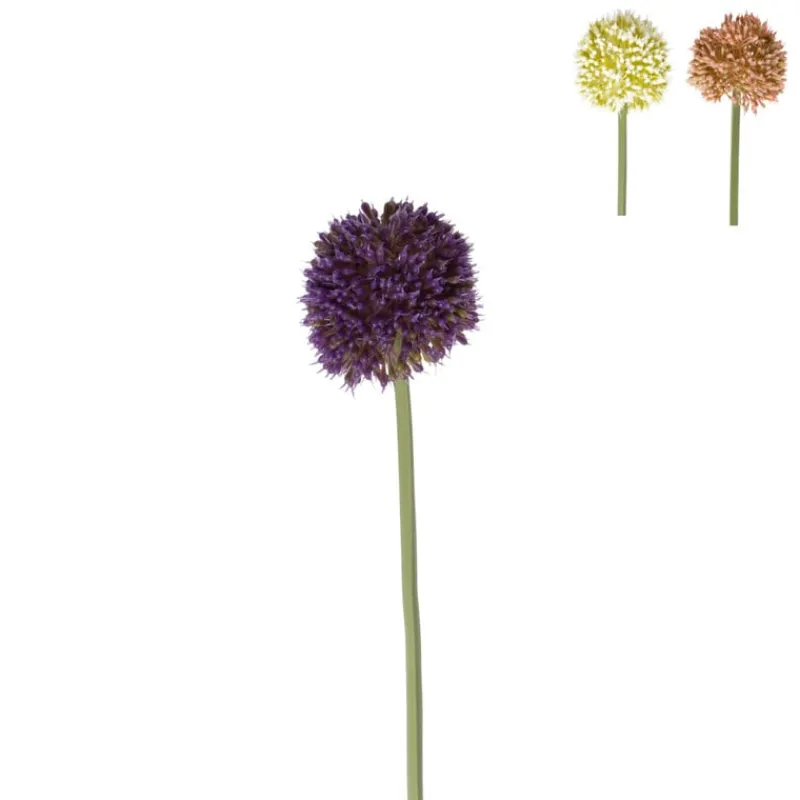 Xenos Kunstbloemen-Kunstbloem allium - diverse varianten - 50 cm