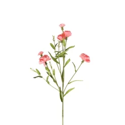 Xenos Kunstbloemen-Kunstbloem anjer - roze - 70 cm
