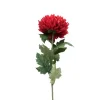 Xenos Kunstbloemen-Kunstbloem dahlia groot - rood - 75 cm