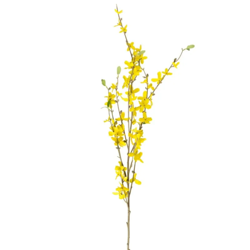 Xenos Kunstbloemen-Kunstbloem forsythia - geel - 100 cm