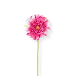 Xenos Kunstbloemen-Kunstbloem gerbera - fuchsia - 60 cm
