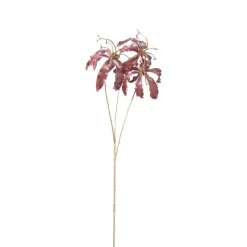Xenos Kunstbloemen-Kunstbloem gloriosa - goudkleurig/rood - 60 cm
