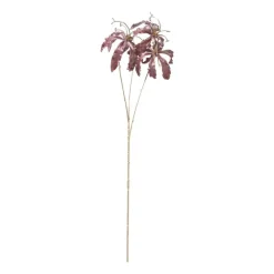 Xenos Kunstbloemen-Kunstbloem gloriosa - goudkleurig/rood - 60 cm