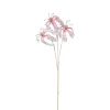 Xenos Kunstbloemen-Kunstbloem gloriosa - goudkleurig/roze - 60 cm