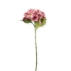 Xenos Kunstbloemen-Kunstbloem hortensia - lichtroze - 63 cm