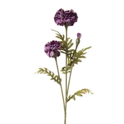 Xenos Kunstbloemen-Kunstbloem hortensia - paars - 62 cm
