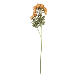 Xenos Kunstbloemen-Kunstbloem madelief - oranje - 66 cm