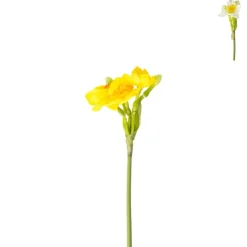 Xenos Kunstbloemen-Kunstbloem narcis - diverse varianten - 31 cm