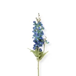 Xenos Kunstbloemen-Kunstbloem ridderspoor - blauw - 85 cm
