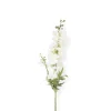 Xenos Kunstbloemen-Kunstbloem ridderspoor - wit - 85 cm