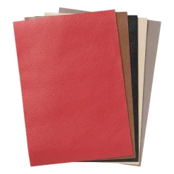 Xenos Knutselspullen-Kunstleer sheets - pu - set van 5