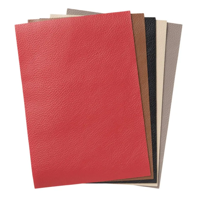 Xenos Knutselspullen-Kunstleer sheets - pu - set van 5