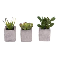 Xenos Kunstplanten-Kunstplantje in pot met magneet - diverse varianten