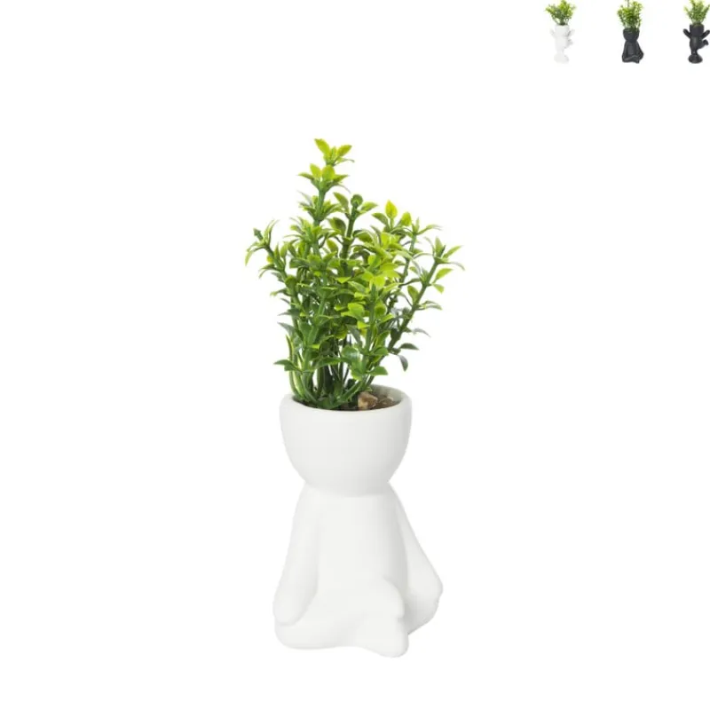 Xenos Kunstplanten-Kunstplantje poppetje - diverse varianten