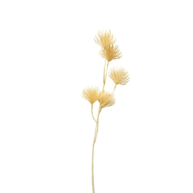Xenos Kunstbloemen-Kunsttak bollen - beige - 70 cm