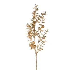 Xenos Kunstbloemen-Kunsttak eucalyptus - goudkleurigkleurig - 56 cm