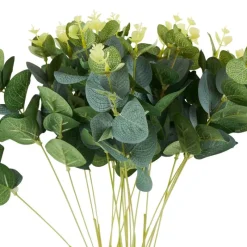 Xenos Kunstbloemen-Kunsttak eucalyptus - groen - 48 cm
