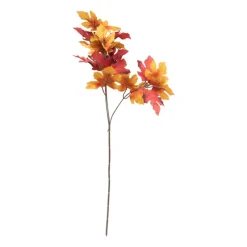 Xenos Kunstbloemen-Kunsttak herfst - oranje - 60 cm