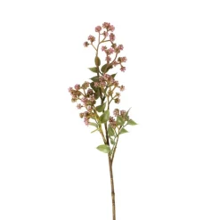 Xenos Kunstbloemen-Kunsttak met besjes - roze - 66 cm