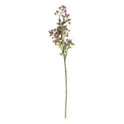 Xenos Kunstbloemen-Kunsttak met besjes - roze - 66 cm