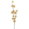 Xenos Kunstbloemen-Kunsttak met bolletjes - geel - 103 cm