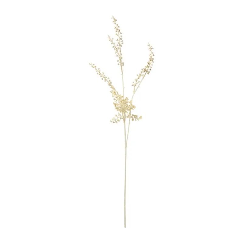 Xenos Kunstbloemen-Kunsttak mini bolletjes - beige - 74 cm
