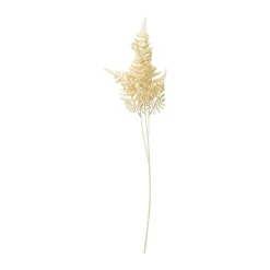 Xenos Kunstbloemen-Kunsttak waaier - beige - 74 cm