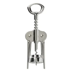 Xenos Keukengerei-Kurkentrekker London - zilverkleurig - 19.5 cm