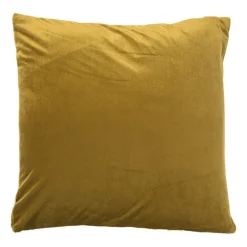 Xenos Kussens-Kussen jacquard driehoek - geel - 45x45 cm