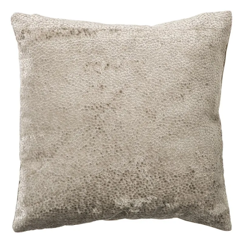 Xenos Kussens-Kussen jacquard geschubt - bruin - 45x45 cm