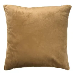 Xenos Kussens-Kussen jacquard organisch - bruin/wit - 45x45 cm