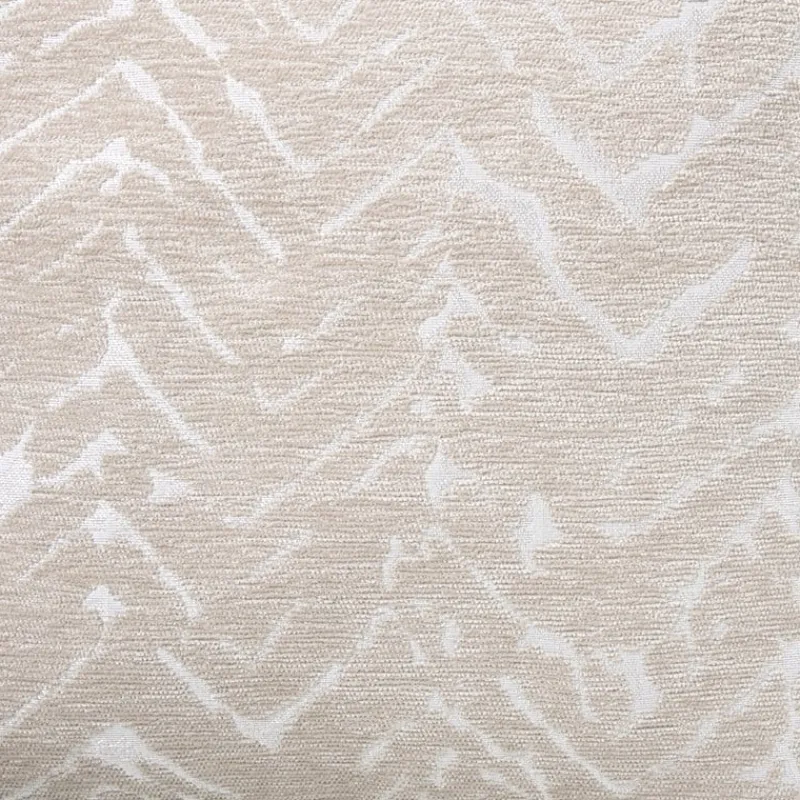Xenos Kussens-Kussen jacquard zigzag - beige - 45x45 cm