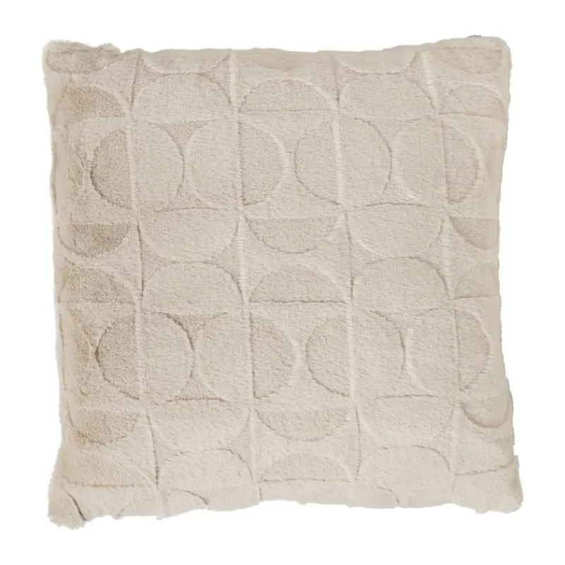 Xenos Kussens-Kussen japandi - beige - 45x45 cm