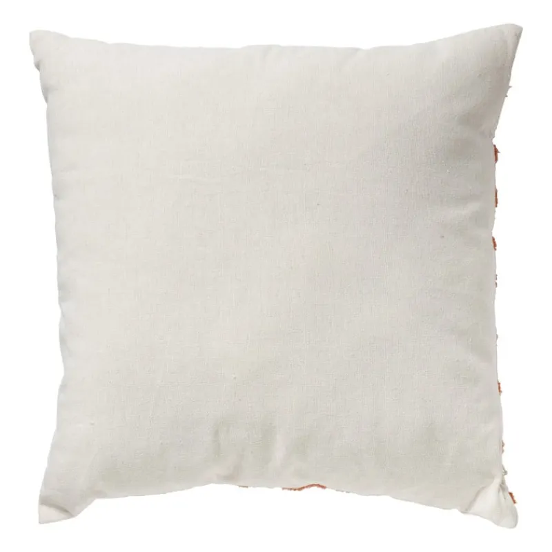 Xenos Kussens-Kussen lijnen - rood - 45x45 cm