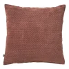 Xenos Kussens-Kussen met blokjes - roze - 60x60 cm