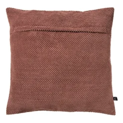 Xenos Kussens-Kussen met blokjes - roze - 60x60 cm