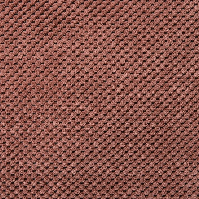 Xenos Kussens-Kussen met blokjes - roze - 60x60 cm