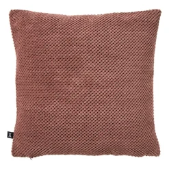 Xenos Kussens-Kussen met blokjes - roze - 45x45 cm