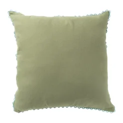 Xenos Kussens-Kussen met print - groen - 45x45 cm