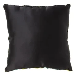 Xenos Kussens-Kussen pailletten - groen - 45x45 cm