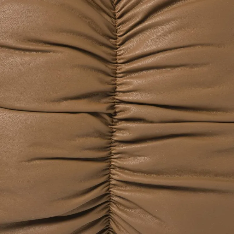 Xenos Kussens-Kussen puf - bruin - 42x42 cm