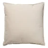 Xenos Kussens-Kussen velvet - beige - 45x45 cm