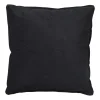 Xenos Kussens-Kussen velvet - zwart - 45x45 cm