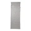 Xenos Slaapzakken-Lakenzak ultra light - lichtgrijs - 220x80x80 cm - 200 gram