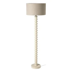 Xenos Lampenvoeten-Lampvoet bollen - beige- ø24x135 cm