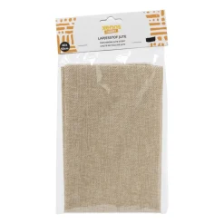 Xenos Knutselspullen-Lapjesstof polyester - bruin - 50x40 cm