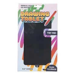 Xenos Kerstcadeaus-LCD teken tablet met tekenpen - diverse varianten