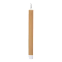 Xenos Led Kaarsen-LED dinerkaars - geel - ø2.2x24.5 cm